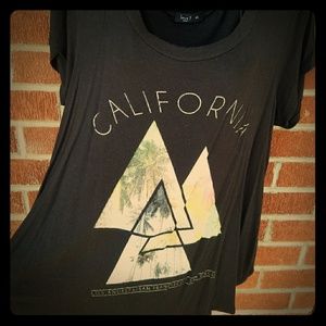 Love J flowy graphic T